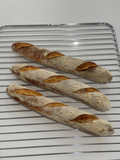 Mini Sourdough Baguettes
