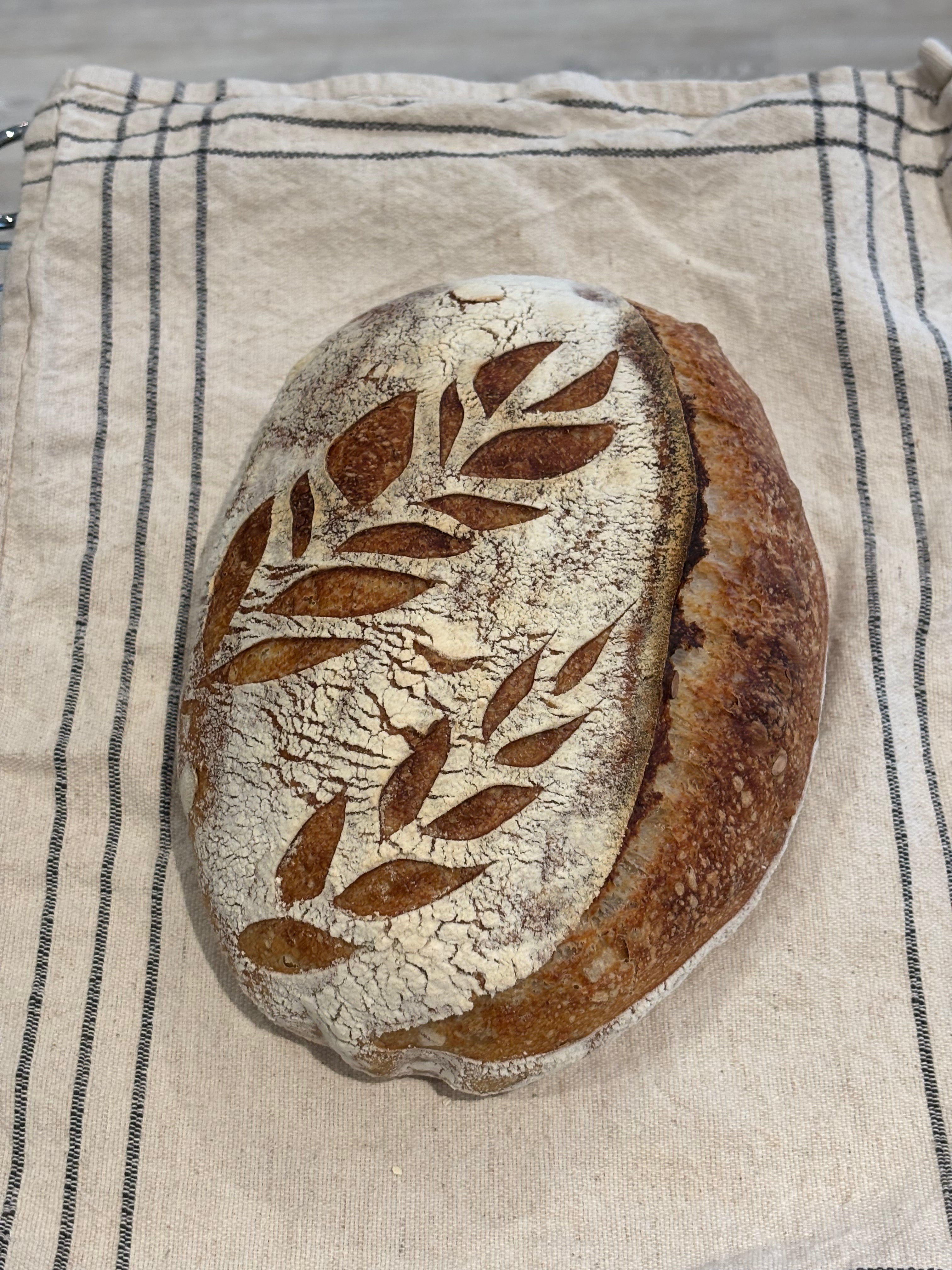 White and Wholemeal Seeded Sourdough - Medium